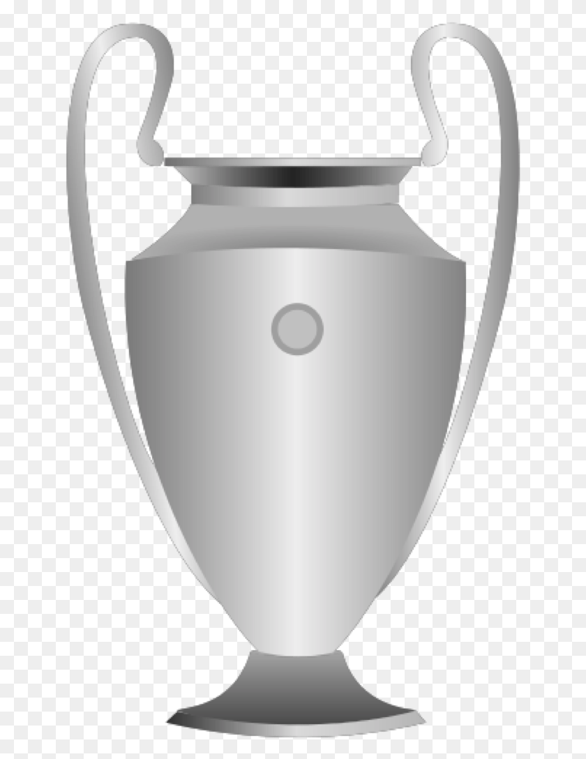 653x1028 Cup Clipart Champions League Copa Champions League, Jar, Urn, Pottery HD PNG Download
