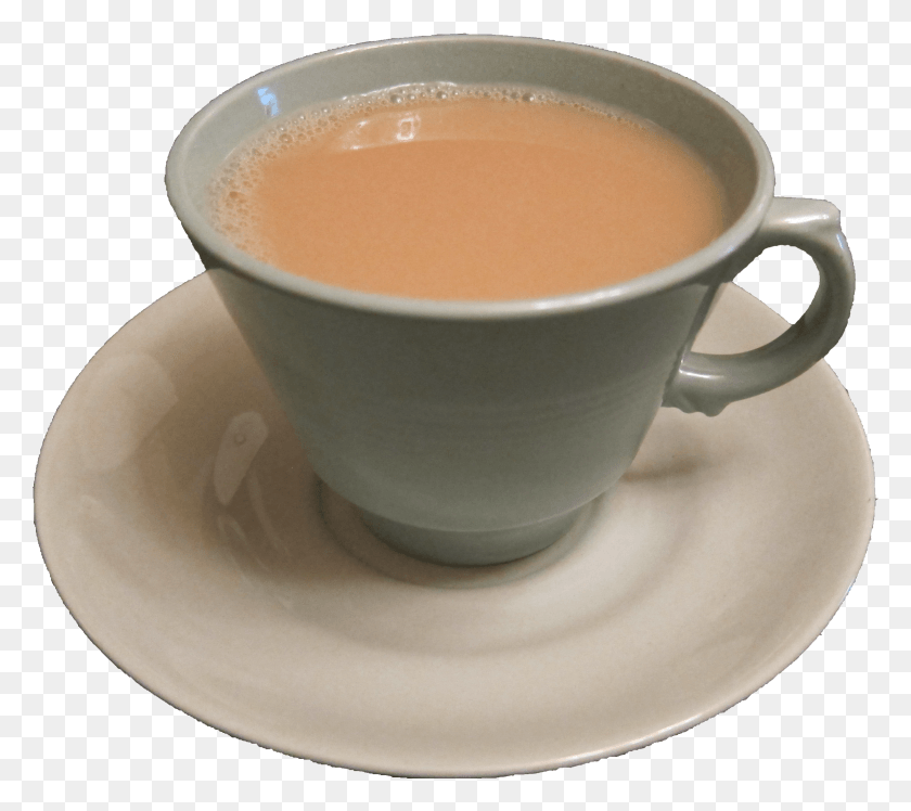 2374x2097 Чашка Чая Стеклянный Чай, Блюдце, Керамика, Молоко Hd Png Скачать