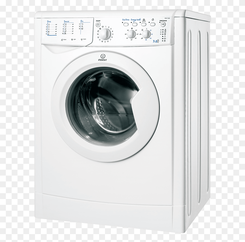 609x767 Cupboard Small Appliances Home Appliances Tumble Indesit Iwsc 51051 Eco, Dryer, Appliance, Washer HD PNG Download