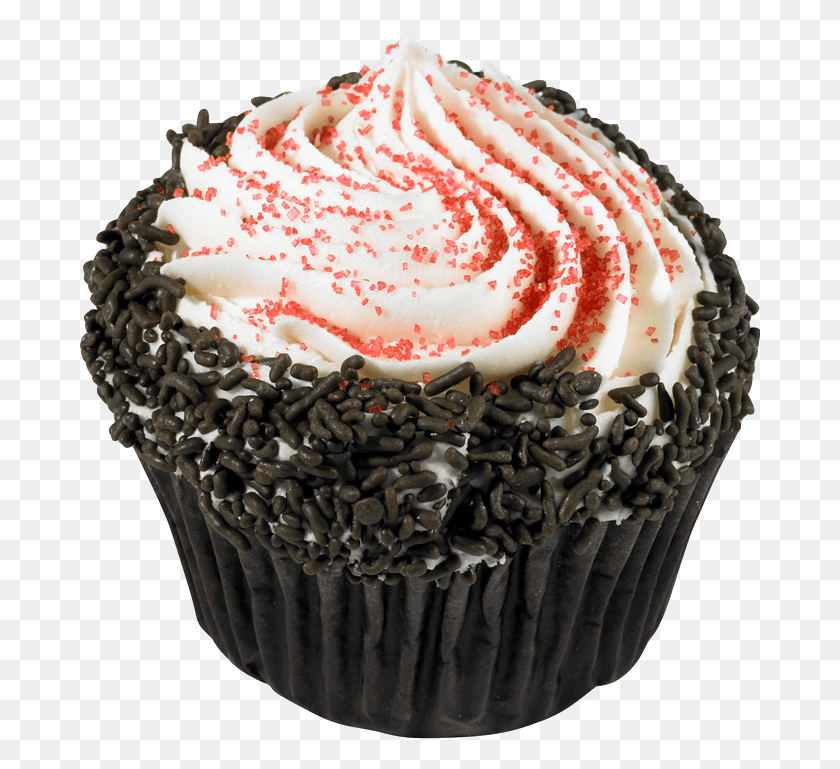 681x709 Cupcake, Cream, Cake, Dessert HD PNG Download