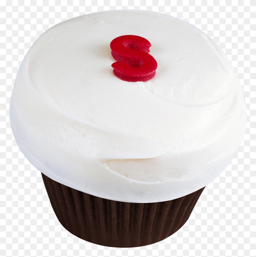 1257x1264 Cupcake, Cream, Cake, Dessert HD PNG Download