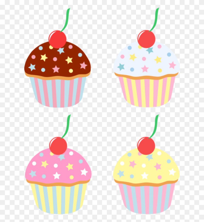 641x850 Cupcake Camp For Kids Cartoon Cakes And Sweets, Cream, Cake, Dessert HD PNG Download