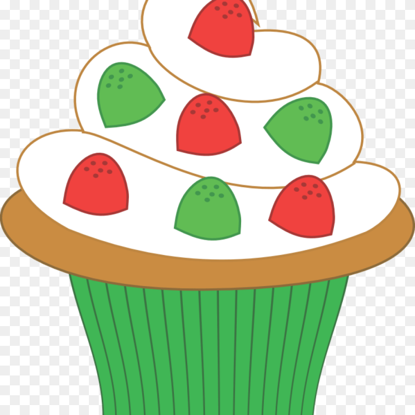 1024x1024 Cupcake Clipart Happy Birthday Cupcakes Sun, Food, Cake, Cream, Dessert Sticker PNG