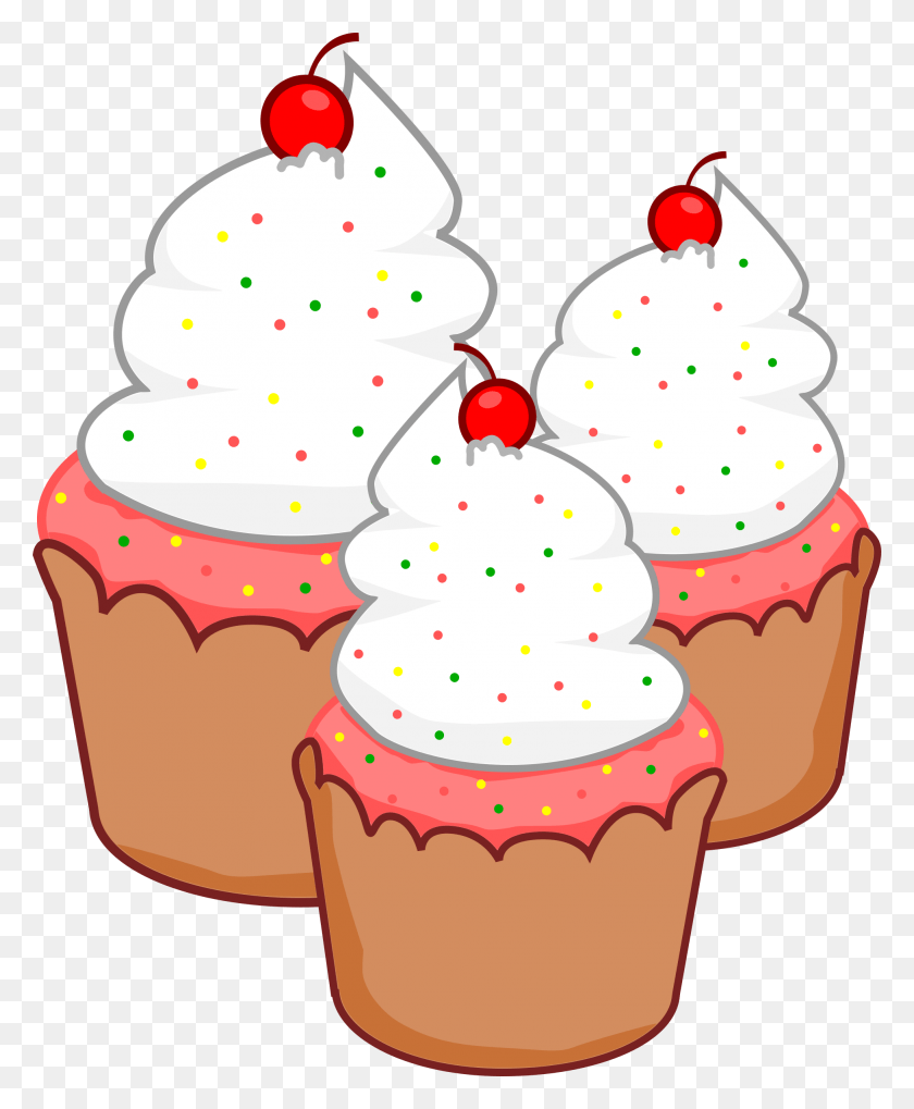 1952x2400 Cupcakes Clip Art Cup Cakes, Cupcake, Cream, Cake HD PNG Download