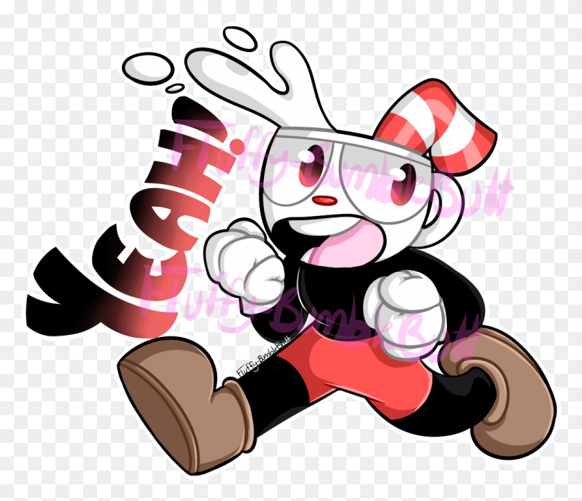 1069x911 Descargar Png / Cuphead Cup Head Cuphead Fanart, Gráficos, Etiqueta Hd Png