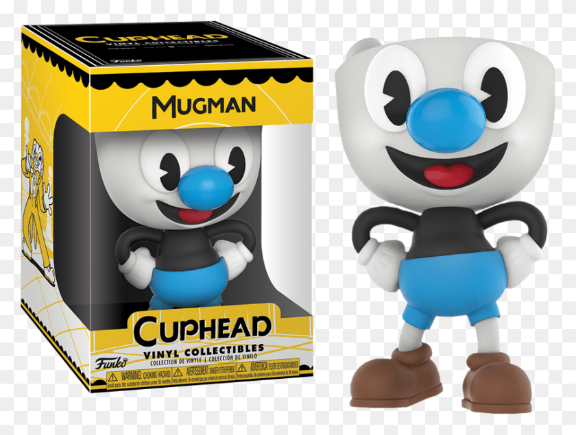841x620 Cuphead Cuphead Mugman Funko, Игрушка, Плакат, Реклама Hd Png Скачать