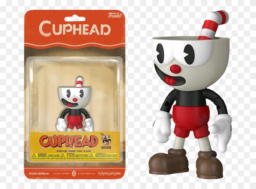 686x561 Cuphead Funko Cuphead Action Figures, Toy, Robot, Figurine HD PNG Download
