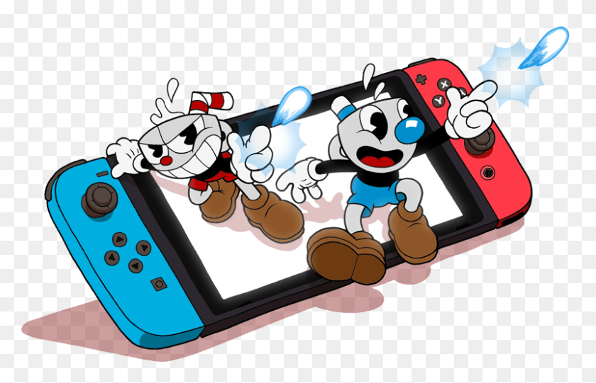 800x494 Cuphead Is Coming To Nintendo Switch Cuphead, Graphics, Plant HD PNG Download