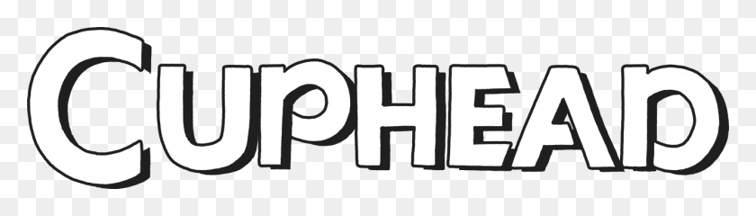 1334x309 Descargar Png / Cupheadxl Cuphead Logo, Texto, Palabra, Etiqueta Hd Png