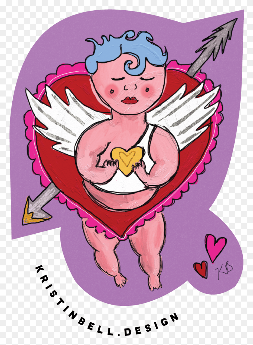 929x1292 Cupid Cartoon, Angel, Archangel HD PNG Download