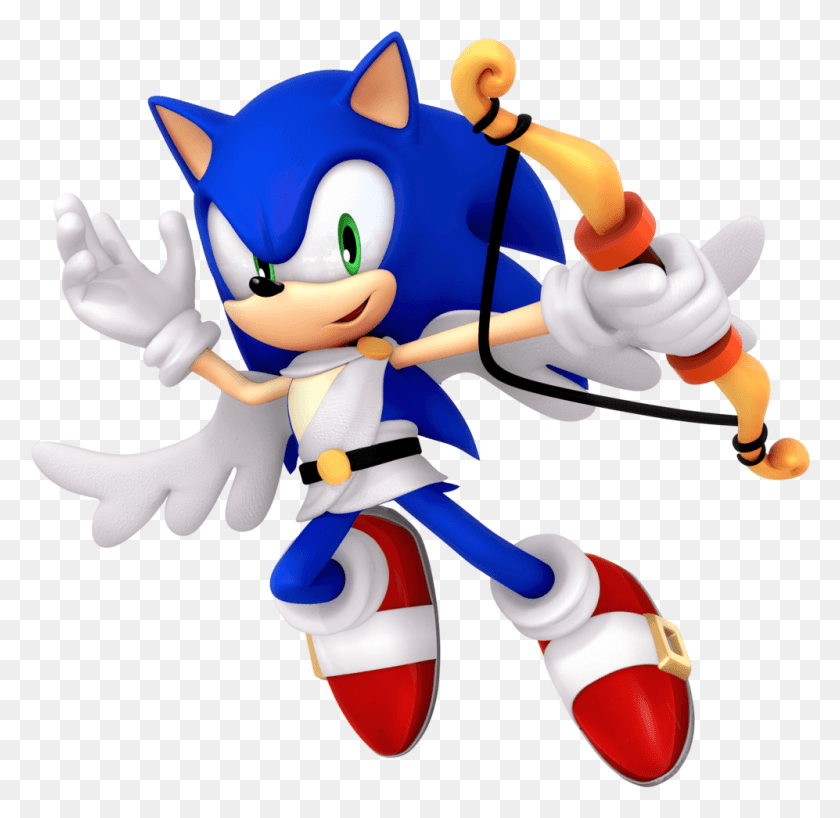 997x969 Cupid Sonic Valentines Day 2018 Render By Nibroc Rock Sonic The Hedgehog Angel, Toy, Mascot, Sweets HD PNG Download