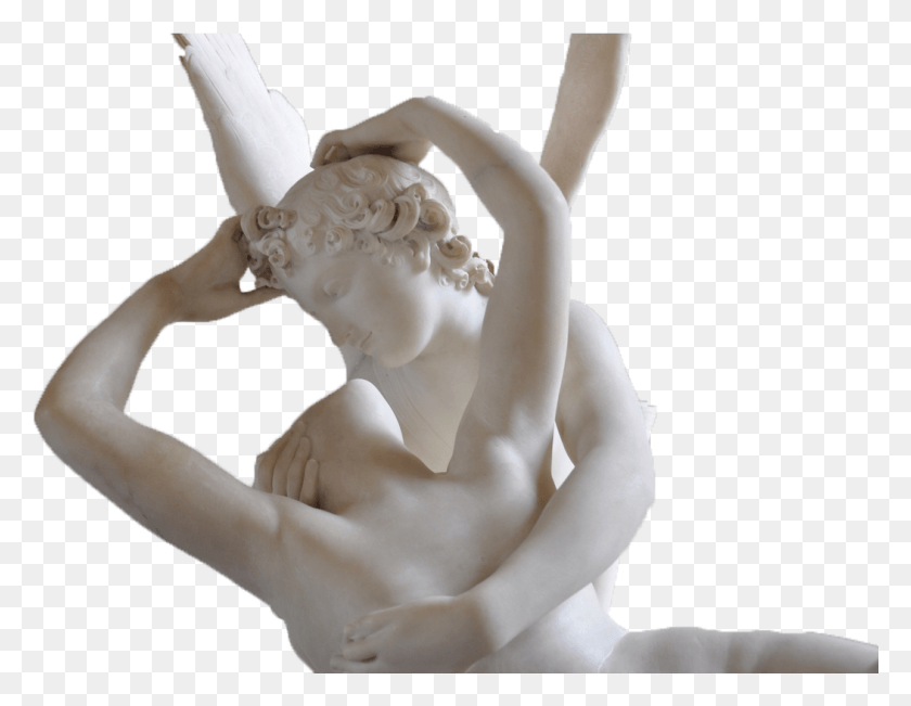 1052x798 Cupid Statue Heart And Arrow Transparent The Louvre, Sculpture, Figurine HD PNG Download