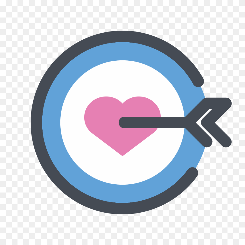 1600x1600 Cupid Target Icon PNG