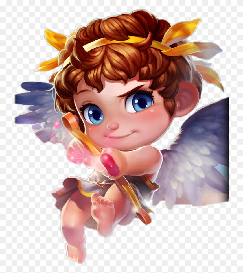 741x884 Cupido Sticker Cupid Smite, Doll, Toy HD PNG Download