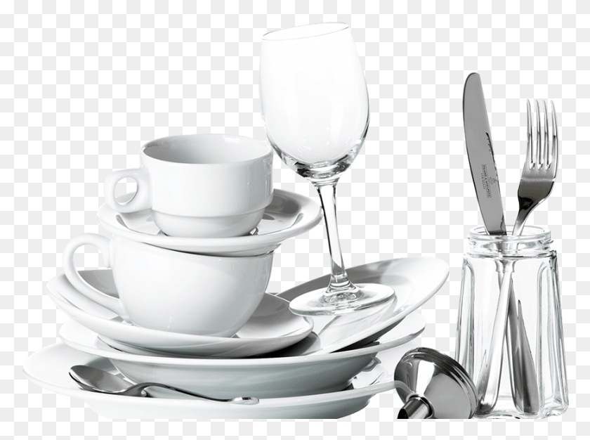867x630 Cups Glasses Cutlery Meiko Coffee Cup, Glass, Pottery, Saucer HD PNG Download