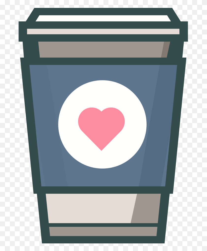 690x960 Cups Of Goodness Make The World Go Round, Heart, Text HD PNG Download