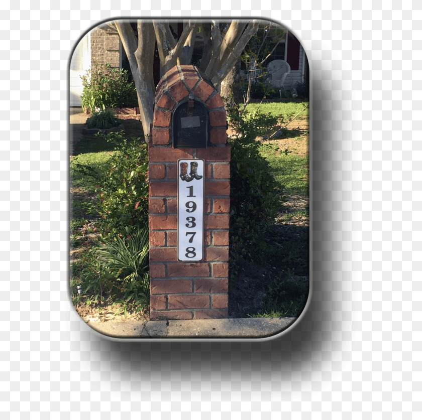 594x777 Curb Address Plaque Arch, Mailbox, Letterbox, Postbox HD PNG Download