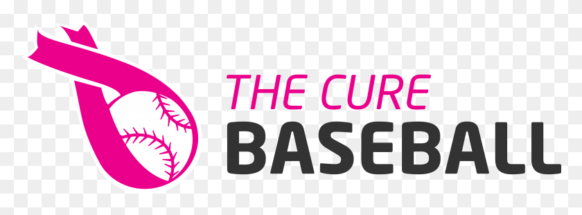 4650x1502 Curing Cancer Through Baseball Baseball Cancer Logo, Text, Number, Symbol HD PNG Download
