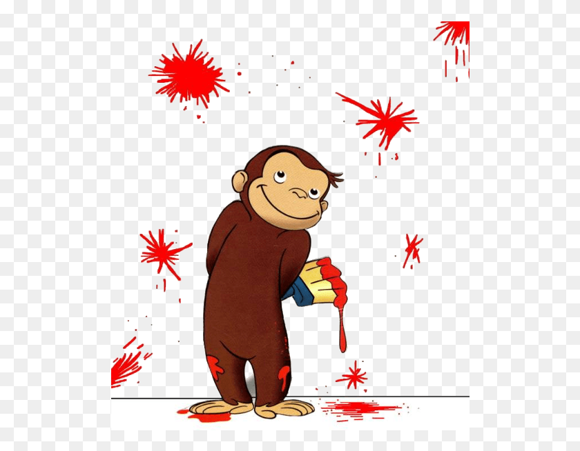 520x594 Curious George Cartoon Monkey Images Curious George Cartoon, Graphics, Outdoors HD PNG Download