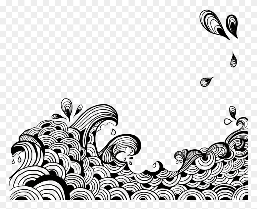 1001x800 Curly Tides Illustration, Outdoors, Nature, Astronomy Descargar Hd Png
