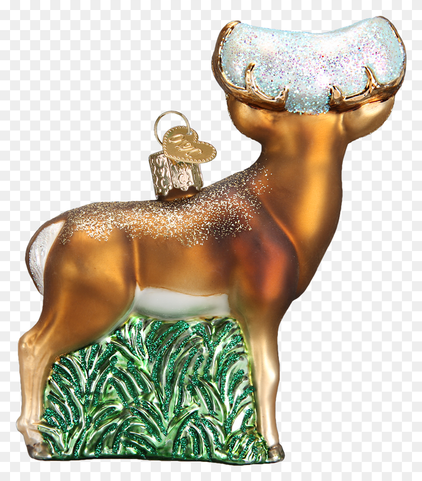 780x898 Current Old World Christmas Whitetail Deer Stag Buck Sorrel, Figurine, Person, Human HD PNG Download