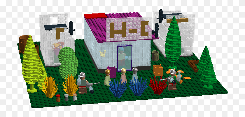 724x340 Current Submission Image House, Minecraft, Toy, Legend Of Zelda HD PNG Download