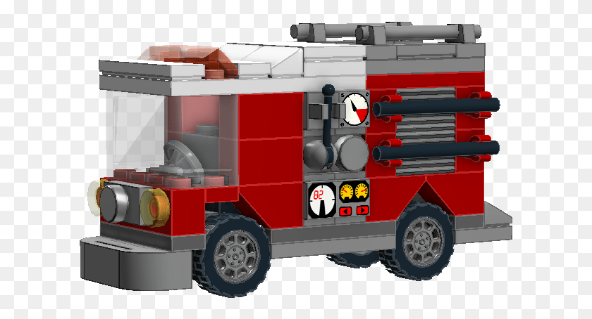 615x394 Current Submission Image Lego Mini Fire Truck, Truck, Vehicle, Transportation HD PNG Download