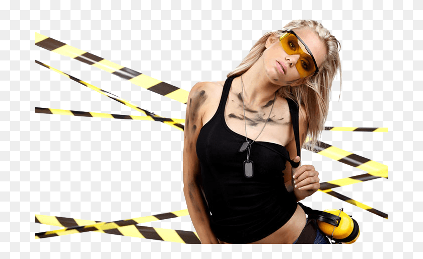 701x454 Currently This Site Is Under Construction Under Construction Girl, Person, Human, Blonde HD PNG Download