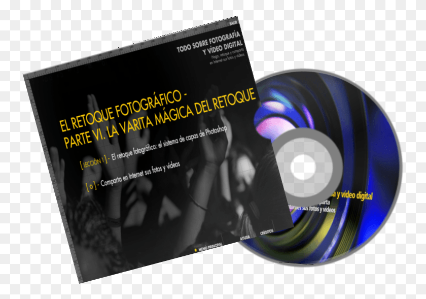 753x529 Descargar Png Curso De Fotografa Y Video Digital Cd, Disk, Dvd Png