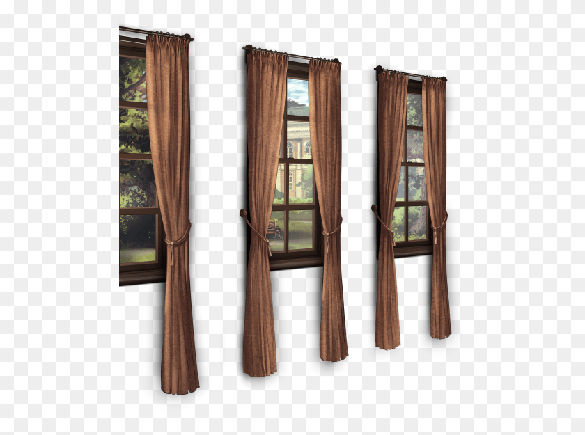 499x565 Curtains, Curtain, Wood, Texture HD PNG Download