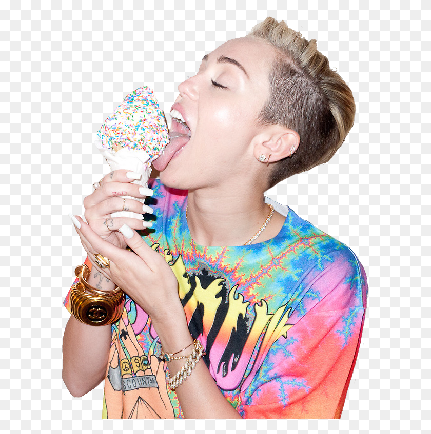 601x787 Curtido Curtir Compartilhar Terry Richardson Miley, Person, Human, Cream HD PNG Download