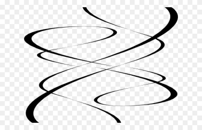 640x480 Curve Clipart Squiggly Line Curved Lines, Bow, Text, Outdoors HD PNG Download