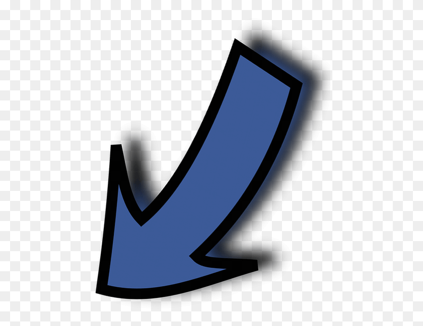 472x589 Curved Arrow Blue Left Emblem, Text, Alphabet, Number HD PNG Download