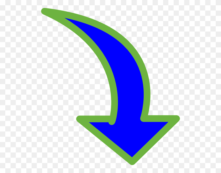 528x598 Curved Arrow Bright Blue Small Svg Clip Arts 528 X, Symbol, Logo, Trademark HD PNG Download