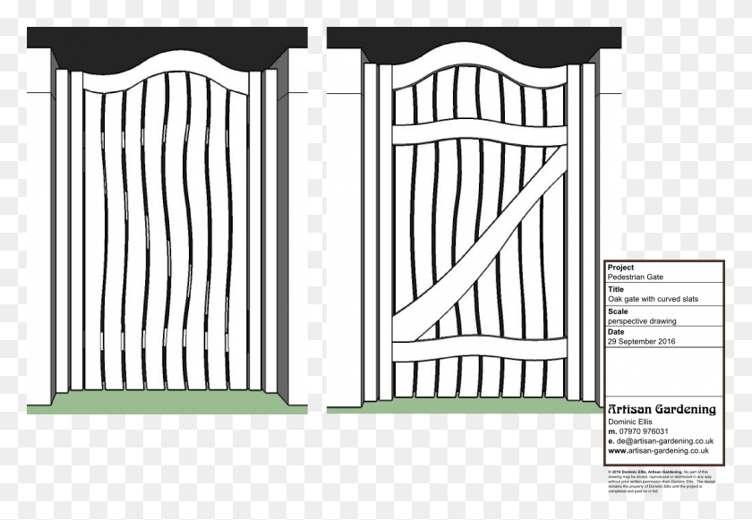 1452x971 Изогнутые Планки Дубовые Пешеходные Ворота Пикетный Забор Hd Png Скачать