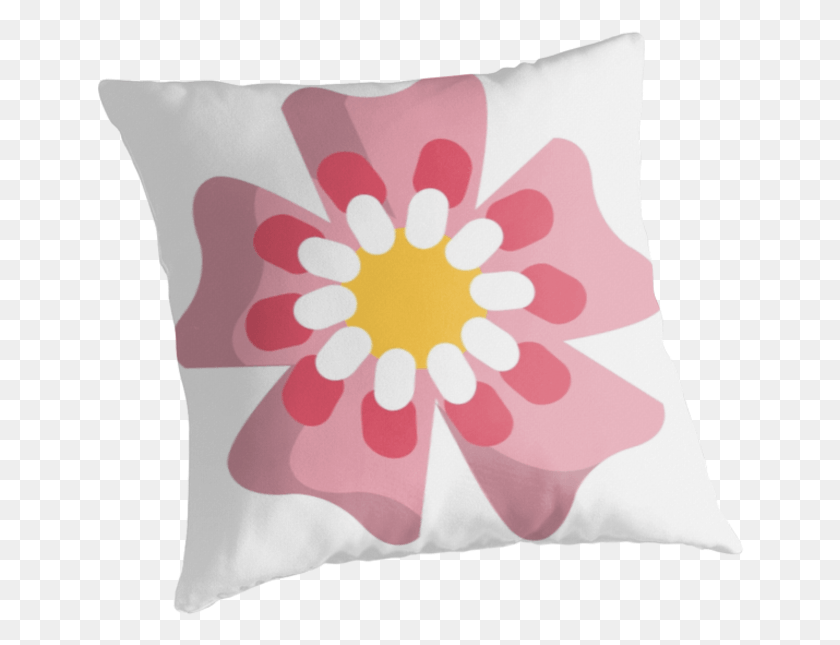 649x585 Cojín, Almohada, Flor, Planta Hd Png