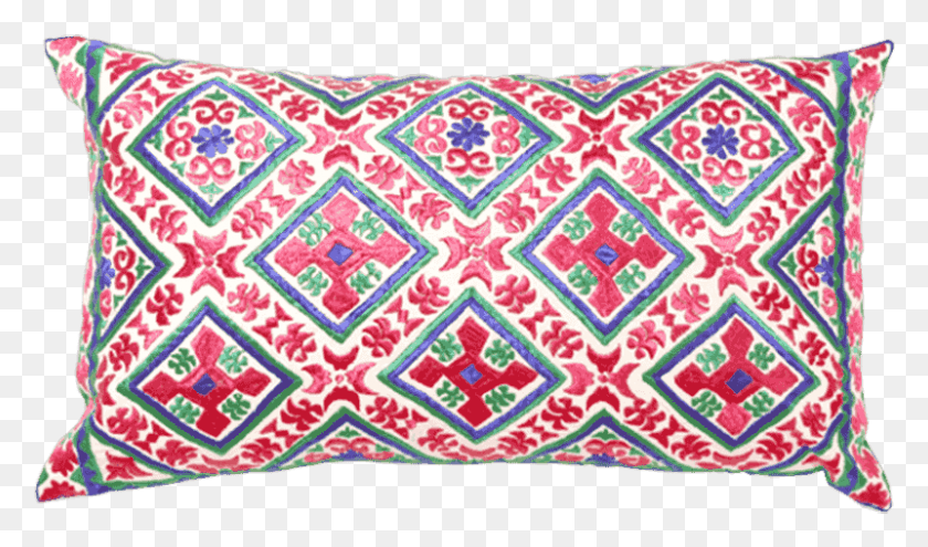 801x447 Cushion Cushion, Pillow, Pattern, Embroidery HD PNG Download