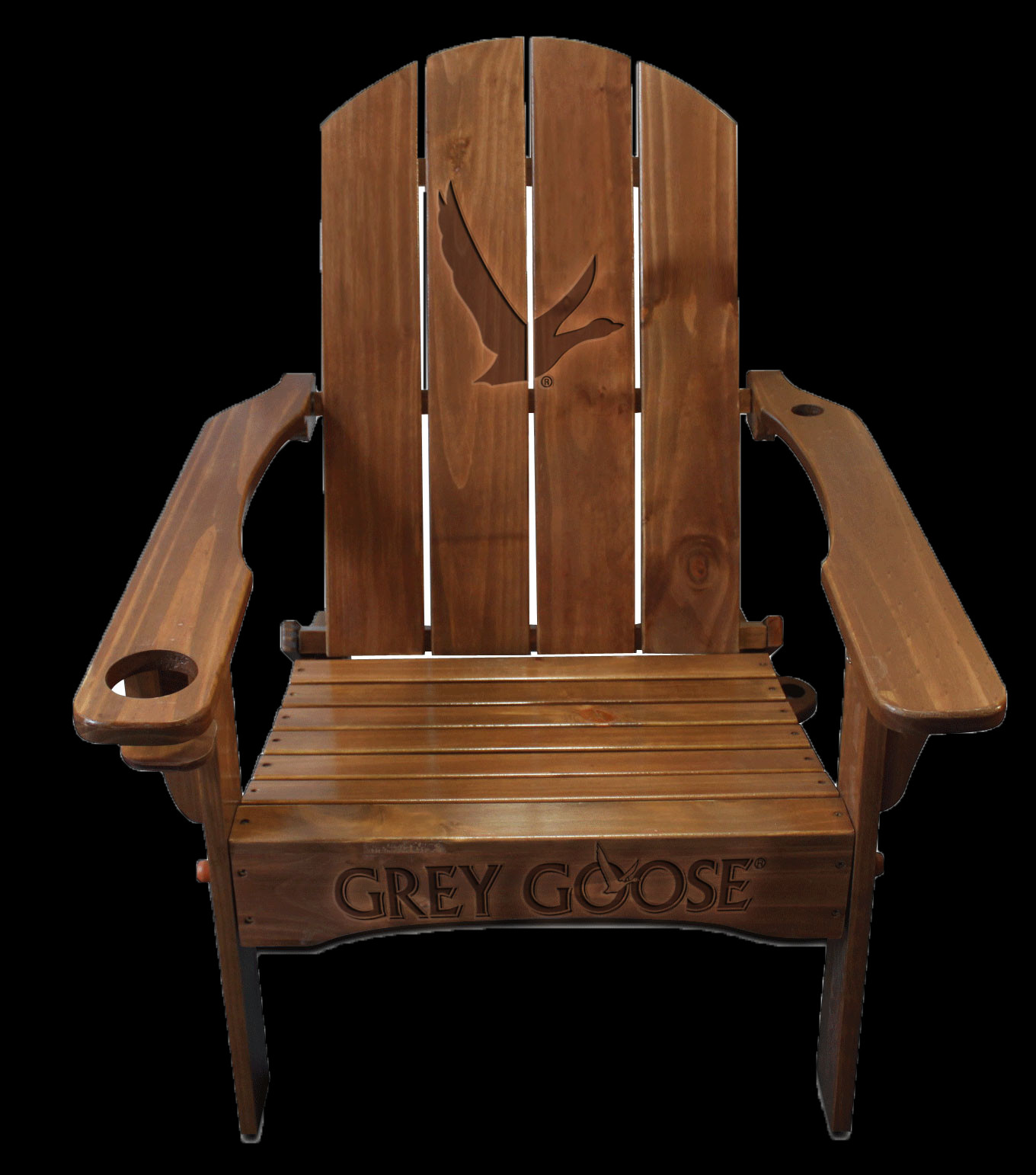 1360x1542 Custom Adirondack Chair Grey Goose Throne, Furniture, Armchair HD PNG Download