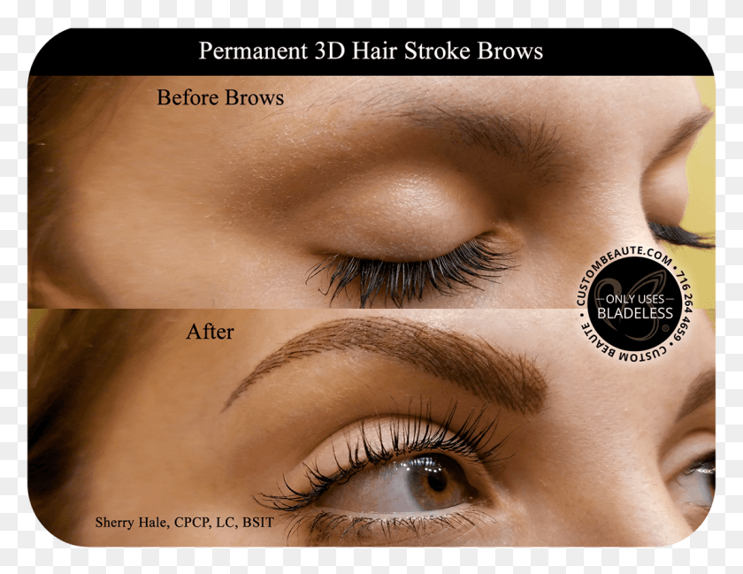 1103x833 Custom Beaute Offers Permanent Eyebrows Lips And Eyeliner Professional Microblading Eyebrows New York, Face, Person, Human HD PNG Download