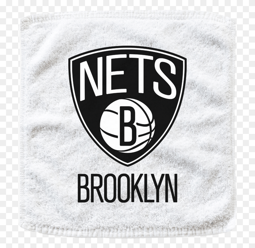 723x755 Descargar Png Personalizado Brooklyn Nets Baloncesto Rally Toallas Brooklyn Nets, Toalla, Toalla De Baño, Camiseta Hd Png