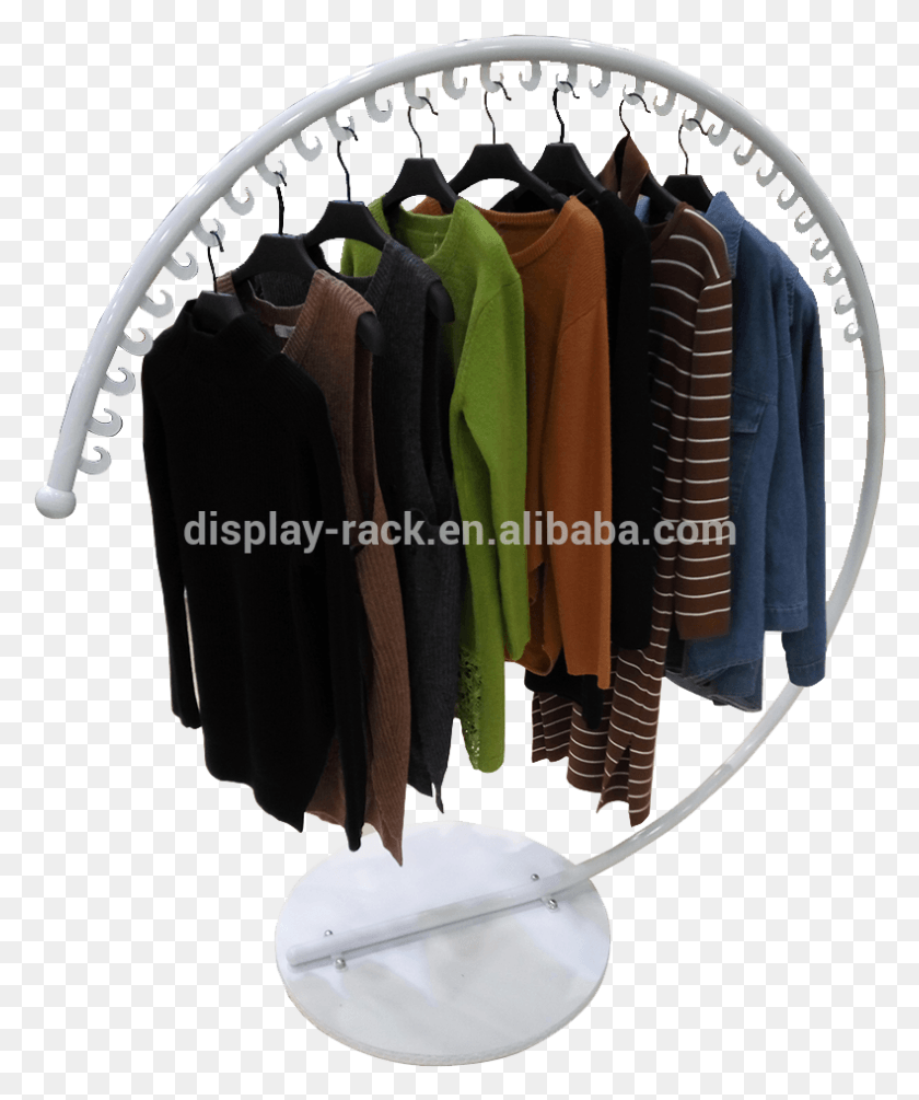 790x958 Custom Clothing Racks T Shirt Display Rack Clothing T Shirt Display Rack, Apparel, Furniture, Coat Rack HD PNG Download