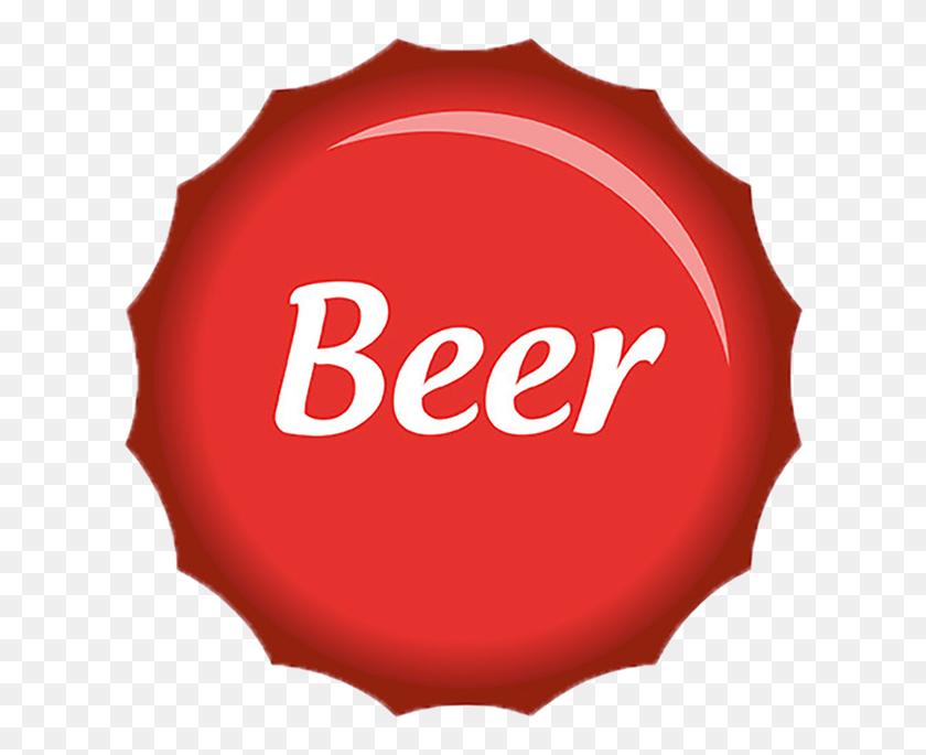 623x625 Индивидуальный Дизайн Красного Цвета Пивная Металлическая Крышка С Короной Tapa De Cerveza, Логотип, Символ, Товарный Знак Hd Png Скачать