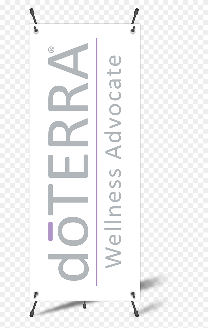 612x1266 Custom Doterra Vertical Banner With X Banner Stand Doterra, Number, Symbol, Text HD PNG Download