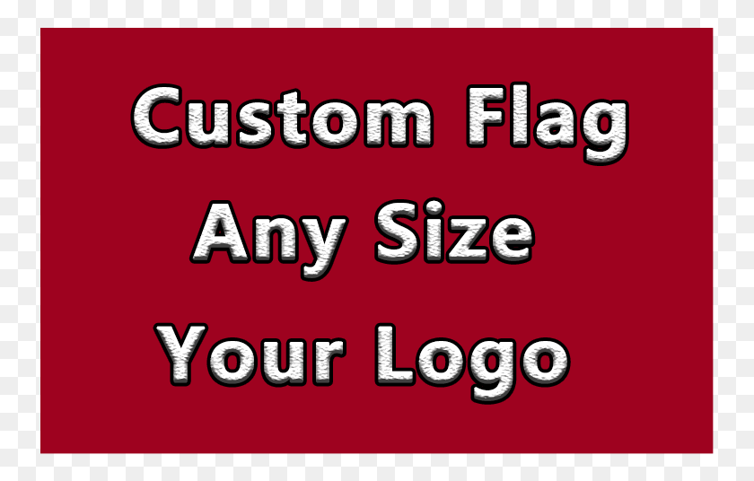 751x476 Custom Flag 90x150cm 100d Polyester Birthday Parallel, Text, Alphabet, Word HD PNG Download