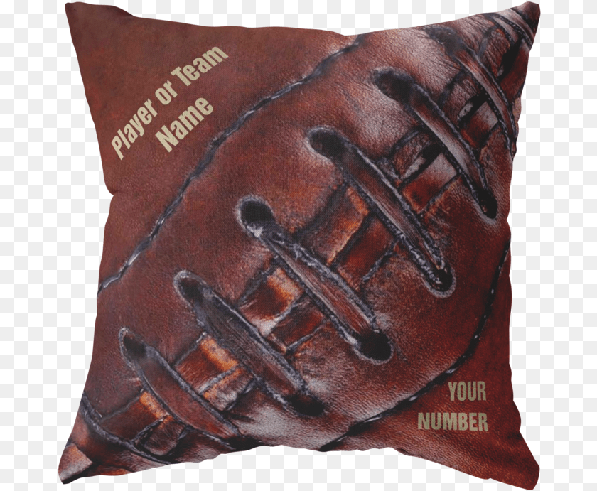 Custom Football Pillows Decorative, Baseball, Baseball Glove, Clothing, Cushion Clipart PNG