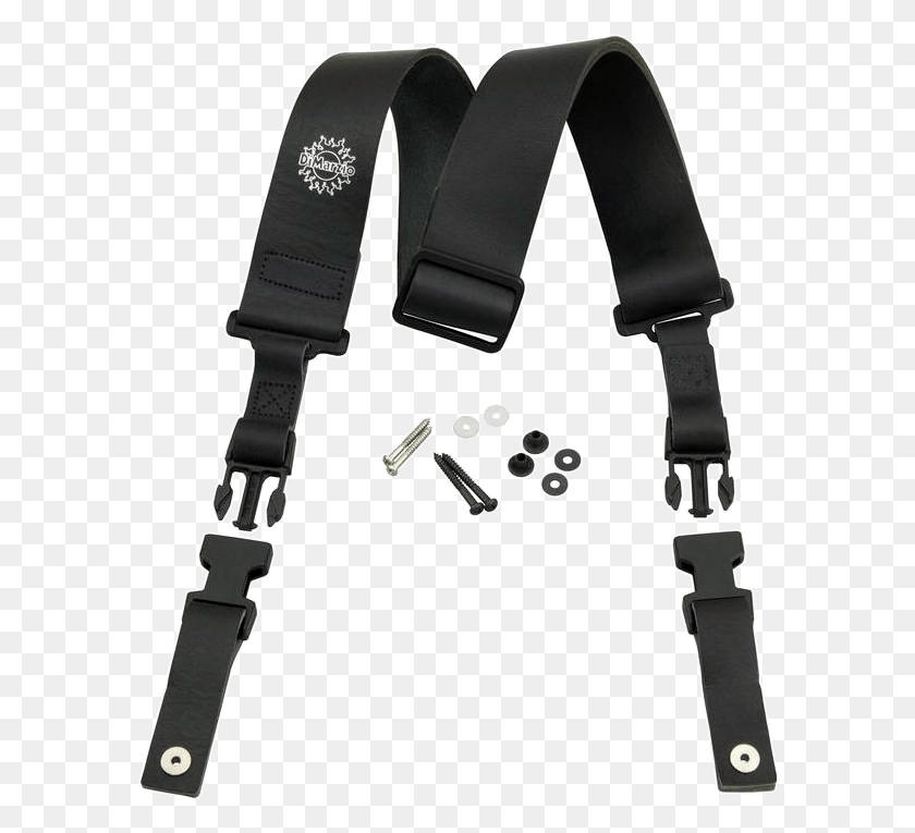 587x705 Custom Italian Leather Cliplock Dimarzio Clip Lock Strap, Axe, Tool, Suspenders HD PNG Download