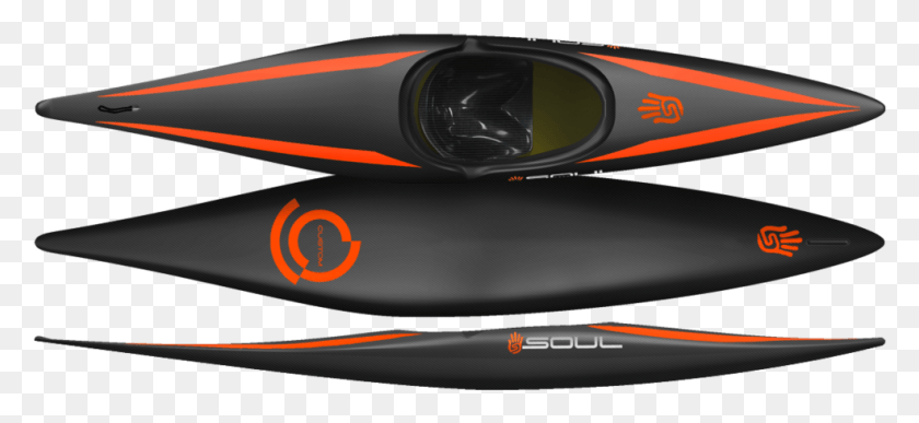984x413 Descargar Png Kayak Personalizado Soul Waterman Sea Kayak, Vehículo Ligero, Transporte Hd Png