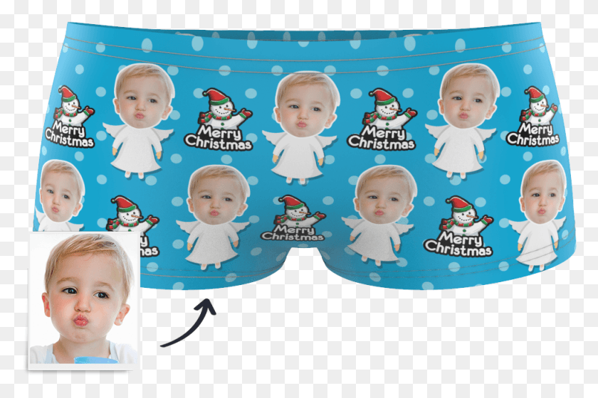 972x624 Custom Kids Christmas Angel Face Boxer Baby, Person, Human, Toy Descargar Hd Png