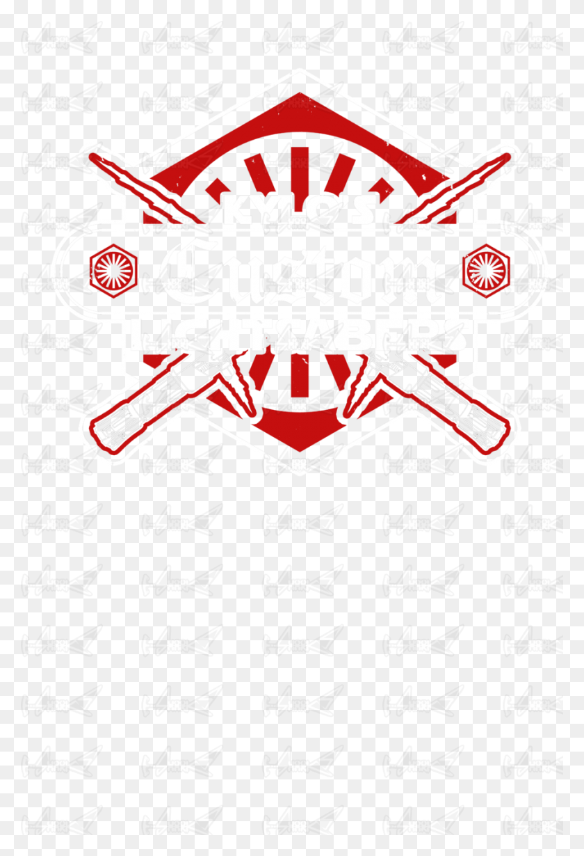 900x1350 Custom Lightsabers Emblem, Text, Label, Poster HD PNG Download