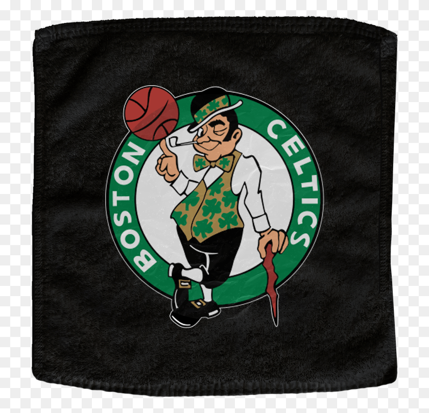 720x749 Custom Nba Boston Celtics Basketball Rally Towels Celtics Poster, Person, Human, Clothing Descargar Hd Png